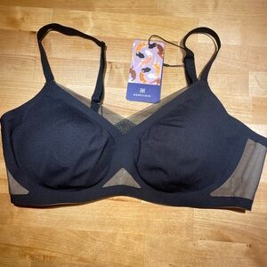Honeylove Black Mesh Bralette